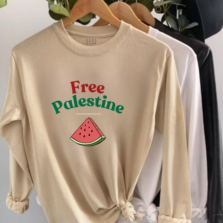 Free Palestine L-Sleeve