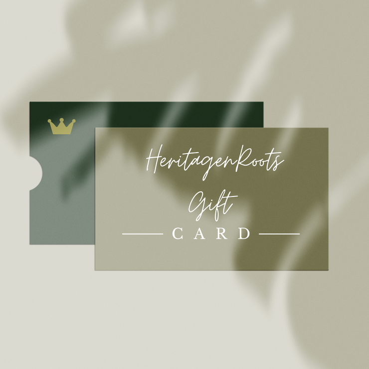 HeritagenRoots Gift Crad
